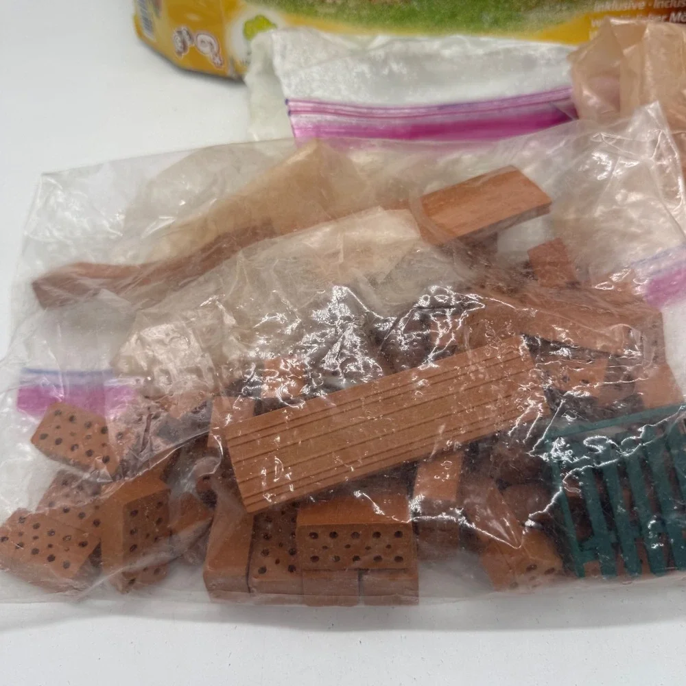 Teifoc TEI 4010 Real Brick Construction Set Made in Germany Incomplete As-Is